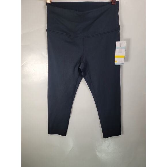 Zella Crop Yoga Studio Leggings Athletic Compression Pants Size Small - Picture 8 of 9